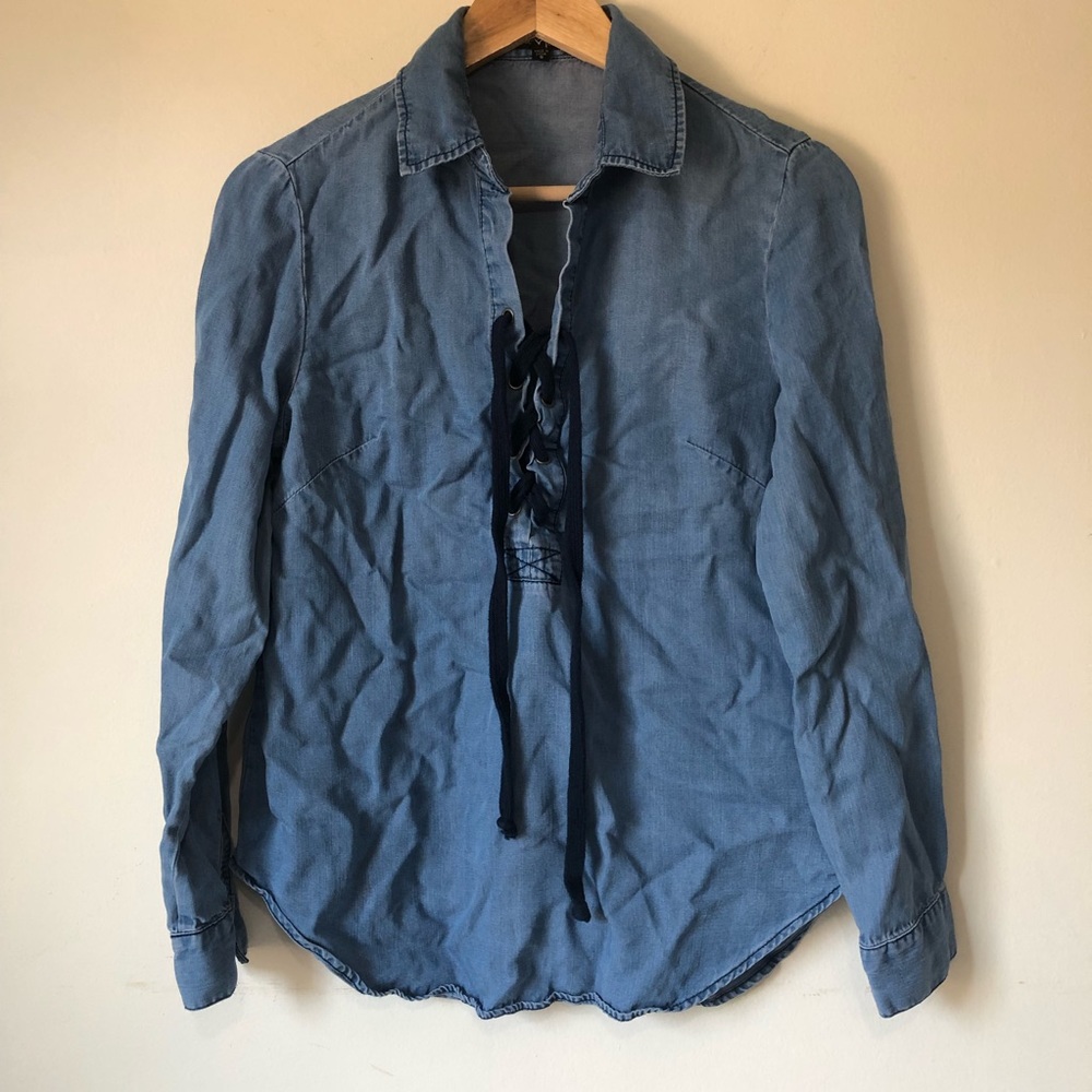 Chambray Top